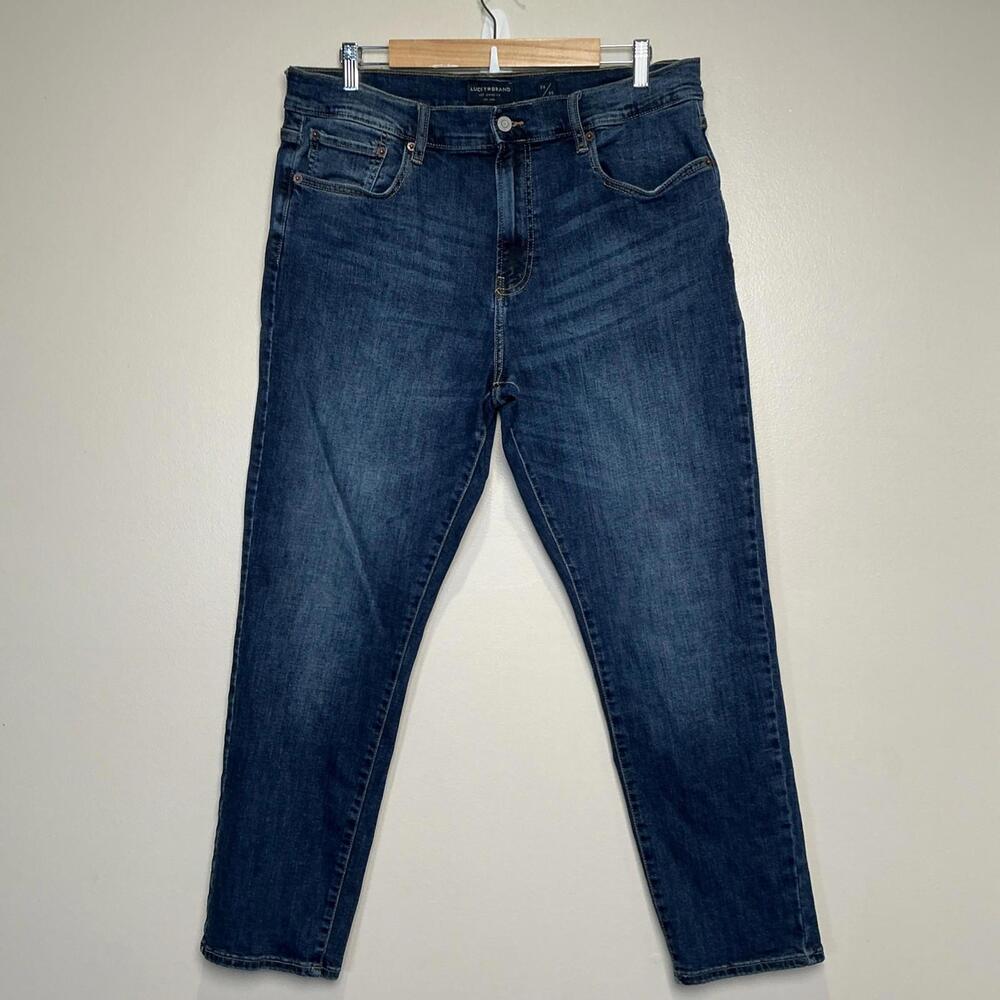 Lucky Brand Men’s Jeans‎ 412 Athletic Slim Stretch Blue 36x30 Medium Wash